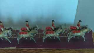 1953 Britains 1470 Queens Coronation State Coach Carriage In Display Case 3
