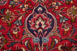 4th Of July Deal Vintage Traditional Floral Oriental Area Rug Hand - Made Red 8x12