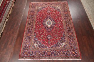 4th Of July Deal VINTAGE Traditional Floral Oriental Area Rug Hand - made RED 8x12 3