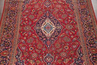 4th Of July Deal VINTAGE Traditional Floral Oriental Area Rug Hand - made RED 8x12 4