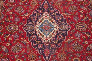 4th Of July Deal VINTAGE Traditional Floral Oriental Area Rug Hand - made RED 8x12 8
