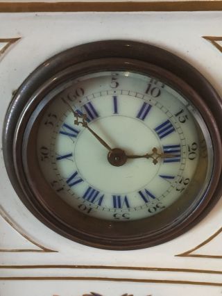 VERY RARE WEDGWOOD Creamware Mantle Clock Architectural GLOBE C.  1861 10