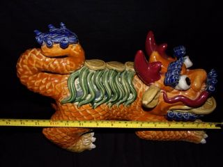 Antique Chinese Foo Dogs Statue late 1800s/ early 1900s 14 