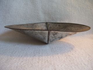 Antique Vintage Tin Metal Country Store Scale Pan Scoop 11 