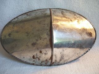 Antique Vintage Tin Metal Country Store Scale Pan Scoop 11 