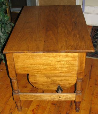 Vintage Pine and Maple Baker’s Table 3