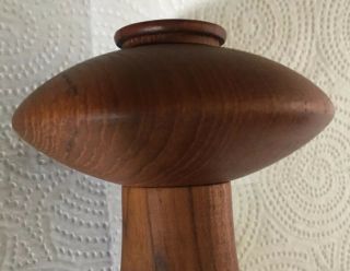 VTG Dansk Salt & Pepper Mill Shaker Teak Wood IHQ Quistgaard Denmark 5