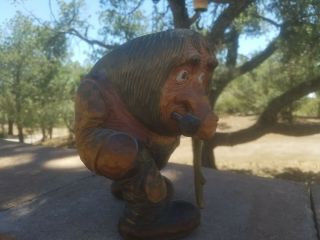 Anton Sveen Wood Carved Troll 3