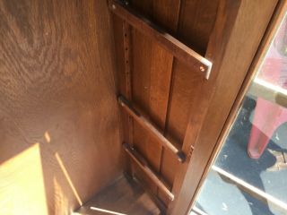 Antique Stickley Brothers Arts & Crafts Mission Oak Two Door Bookcase 4772 3