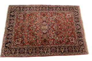 Antique Rare Persian Rug Exceptional More than 600 KPSI Red 3 ' x5 ' C.  1900 11