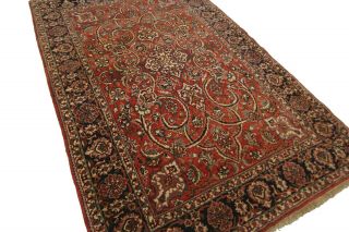 Antique Rare Persian Rug Exceptional More than 600 KPSI Red 3 ' x5 ' C.  1900 2