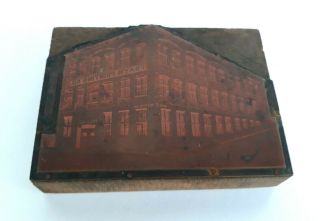 Vintage Engraved Copper Plate Frayn Printing & Publishing Co Vine St Seattle 2