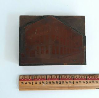 Vintage Engraved Copper Plate Frayn Printing & Publishing Co Vine St Seattle 7