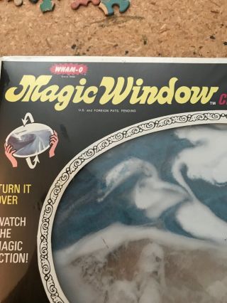 Wham - o 1972 Magic Window In Package.  Moving Sand. 4