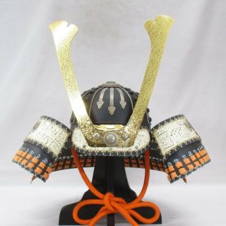 H125: Japanese Helmet Kabuto Of Samurai 