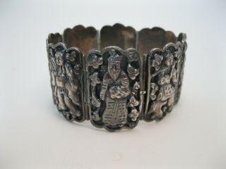 Old Chinese Export Silver Bracelet