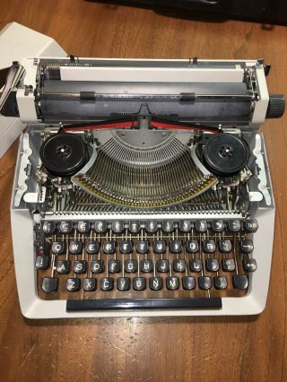 FACIT Vintage Typewriter Made In Sweden 4