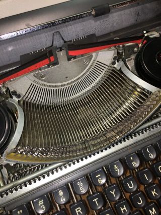 FACIT Vintage Typewriter Made In Sweden 5