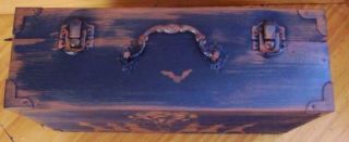Primitive witch purse Black Hat Society witchcraft witches halloween box cats 3