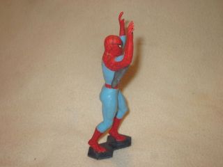 SPIDER - MAN 1967 RED MARX FIGURE PROFESSIONALLY PAINTED 2
