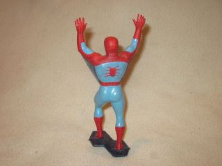 SPIDER - MAN 1967 RED MARX FIGURE PROFESSIONALLY PAINTED 3