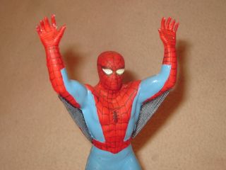 SPIDER - MAN 1967 RED MARX FIGURE PROFESSIONALLY PAINTED 5