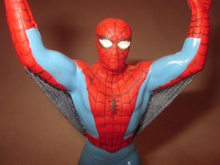 SPIDER - MAN 1967 RED MARX FIGURE PROFESSIONALLY PAINTED 6