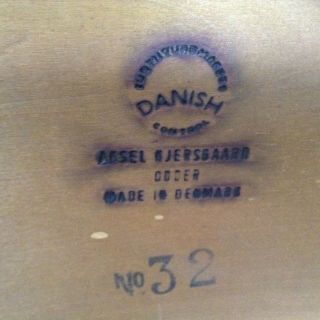 Danish Aksel Kjersgaard of Denmark MCM Entry Box EUC For Paul Only 12