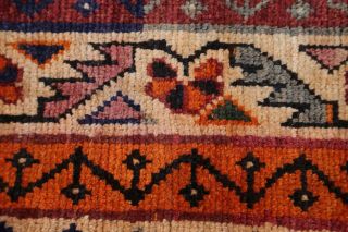 Vintage One - of - a - Kind Gabbeh Qashqai Tribal - weave Persian Oriental Wool Rug 4x6 8