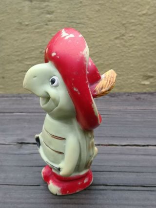 VTG RARE MEXICAN RUBBER SQUEAKY TOY TOUCHE TURTLE HANNA BARBERA CLONE MEXICO 7