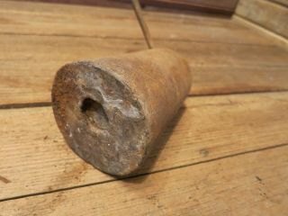 Vintage Antique Scale Weight 8 Pounds - BARN Found 5