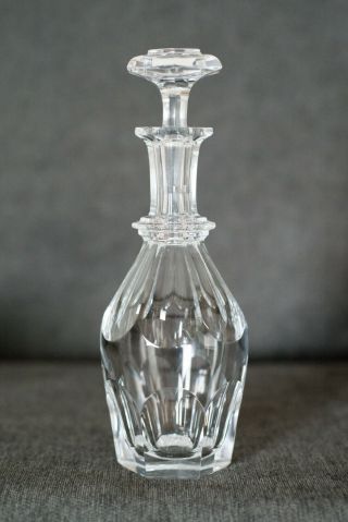 Baccarat Harcourt 1841 Crystal Decanter 8 5/16 " X 3 "