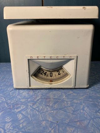 VINTAGE Antique DETECTO Kitchen Scale - 25 lbs.  Brooklyn York 2