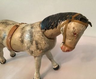 Antique Schoenhut Wooden Horse - Circus Pony - Humpty Dumpty Circus Toy