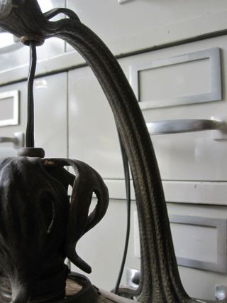 matching Victorian bronze wall sconces each sconce has a mica shade 8