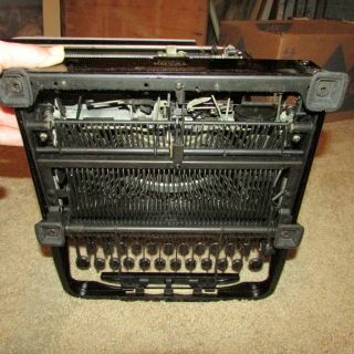 Vintage Black Metal Royal Typewriter w/Hard Case, 7