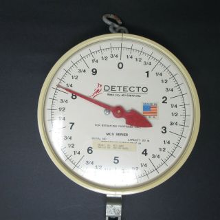 Vtg Detecto Double Sided Hanging Produce Scale 20 lb Capacity MCS Series 2