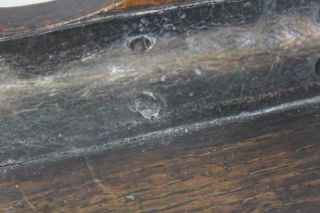 FANTASTIC DATED 1815 19TH C HANGING WALL CANDLE BOX IN BEST SURFACE 10