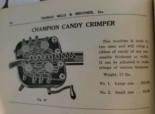 Antique Thomas Mills Ribbon Candy Machine 6