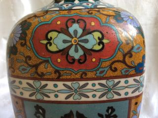 Fabulous Early 20th Century Antique Japanese Cloisonne Vase,  30cm high 10