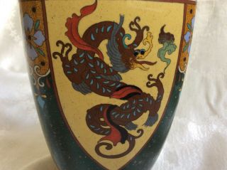 Fabulous Early 20th Century Antique Japanese Cloisonne Vase,  30cm high 11