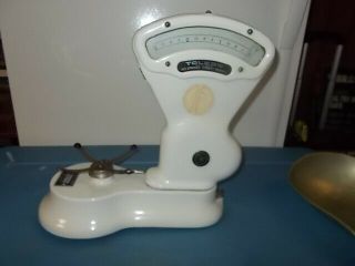 VINTAGE TOLEDO 3lb CANDY SCALE,  STYLE 405 CA.  NO SPRINGS HONEST WEIGHT. 5