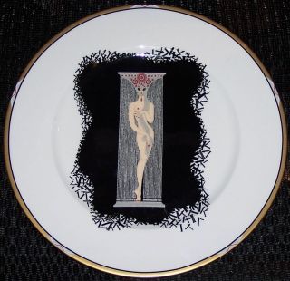 Mikasa Erte The Numerals 1,  A3201/1986 Collector Display Plate