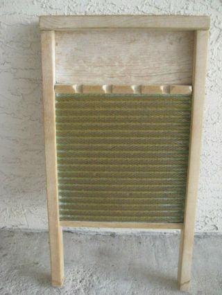 Antique NATHIONAL WASHBOARD CO.  / The Brass King / NO.  801 4