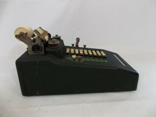 Victor Adding Machine Fort Pitt Typewriter Co Pittsburgh Vtg Black Metal 8