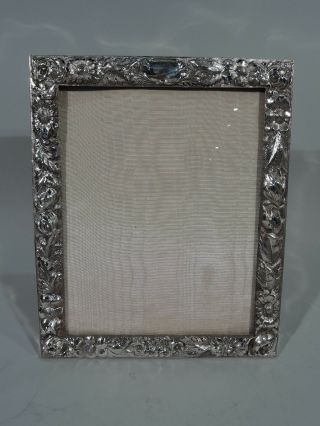 Stieff Frame - Picture Photo Antique Repousse - American Sterling Silver - 1927