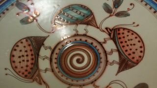 Vignoli Faenza Italy Ceramic Bowl Copper