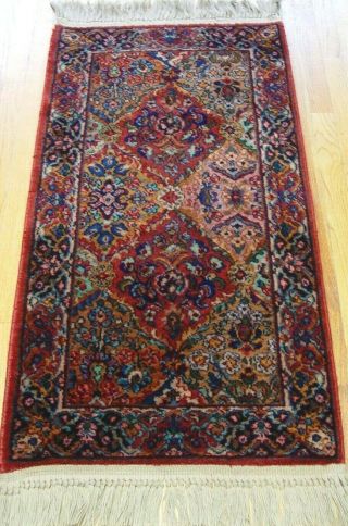 Karastan 717 Multi - Color Panel Kirman Wool American Rug 2 