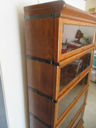 Antique Vintage Globe - Wernicke Lawyers Barrister Stacking Bookcase 2