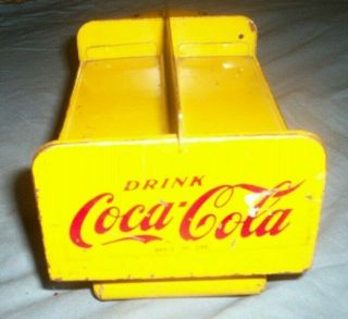 Vintage 1950 ' s Marx Pressed Steel Coca Cola Delivery Truck,  Pop Cases,  Hand Cart 5